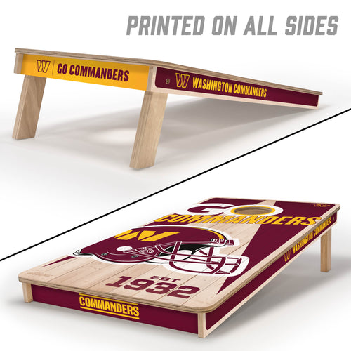 Washington Commanders  2'x4' Cornhole Game with Bags