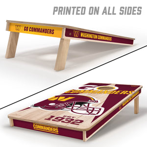 Washington Commanders  2'x4' Cornhole Game with Bags