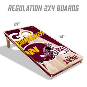 Washington Commanders  2'x4' Cornhole Game with Bags
