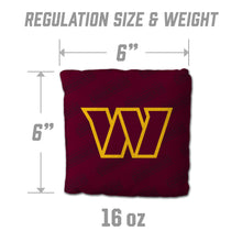 Washington Commanders Cornhole Bags 4 Pack - Maroon