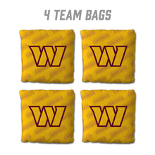 Washington Commanders Cornhole Bags 4 Pack - Yellow