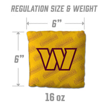 Washington Commanders Cornhole Bags 4 Pack - Yellow