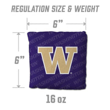 Washington Huskies Cornhole Bags  4 Pack - Purple