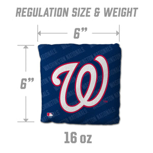 Washington Nationals Cornhole Bags - 4 Pack - Blue