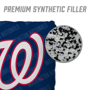 Washington Nationals Cornhole Bags - 4 Pack - Blue