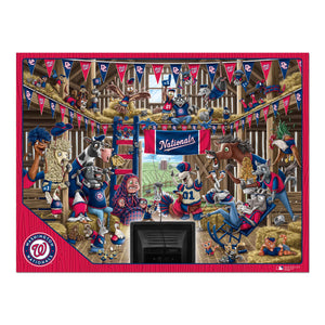 Washington Nationals Barnyard Fans 500 Piece Puzzle