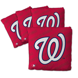 Washington Nationals Cornhole Bags - 4 Pack - Red