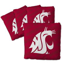 Washington State Cougars Cornhole Bags 4 Pack - Red