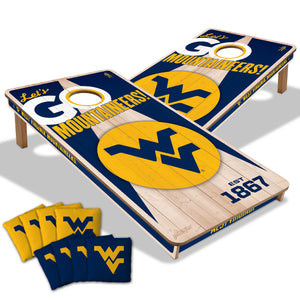 West Virginia Mountaineers 2'x4' Cornhole Game with Bags