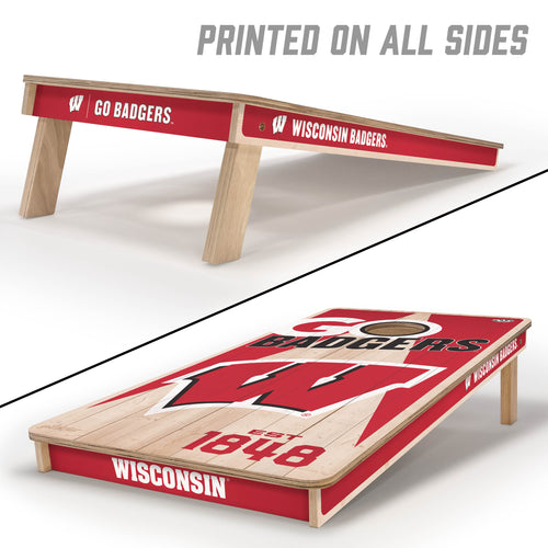 Wisconsin Badgers 2'x4' Cornhole Game with Bags