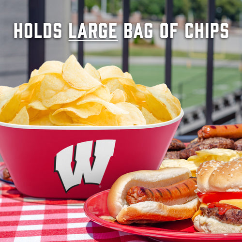 Wisconsin Badgers Large Party Bowl