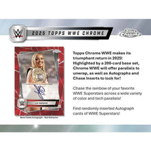 2025 Topps Chrome WWE Wrestling Blaster Box