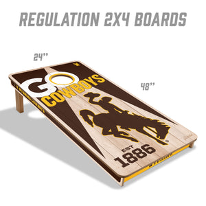 Wyoming Cowboys 2'x4' Cornhole Game with Bags