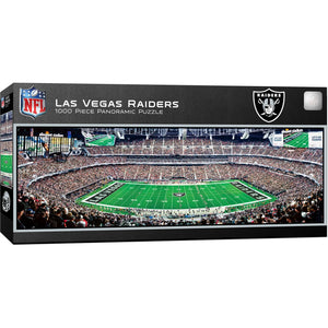 Las Vegas Raiders 50 Yard Line Panoramic Puzzle