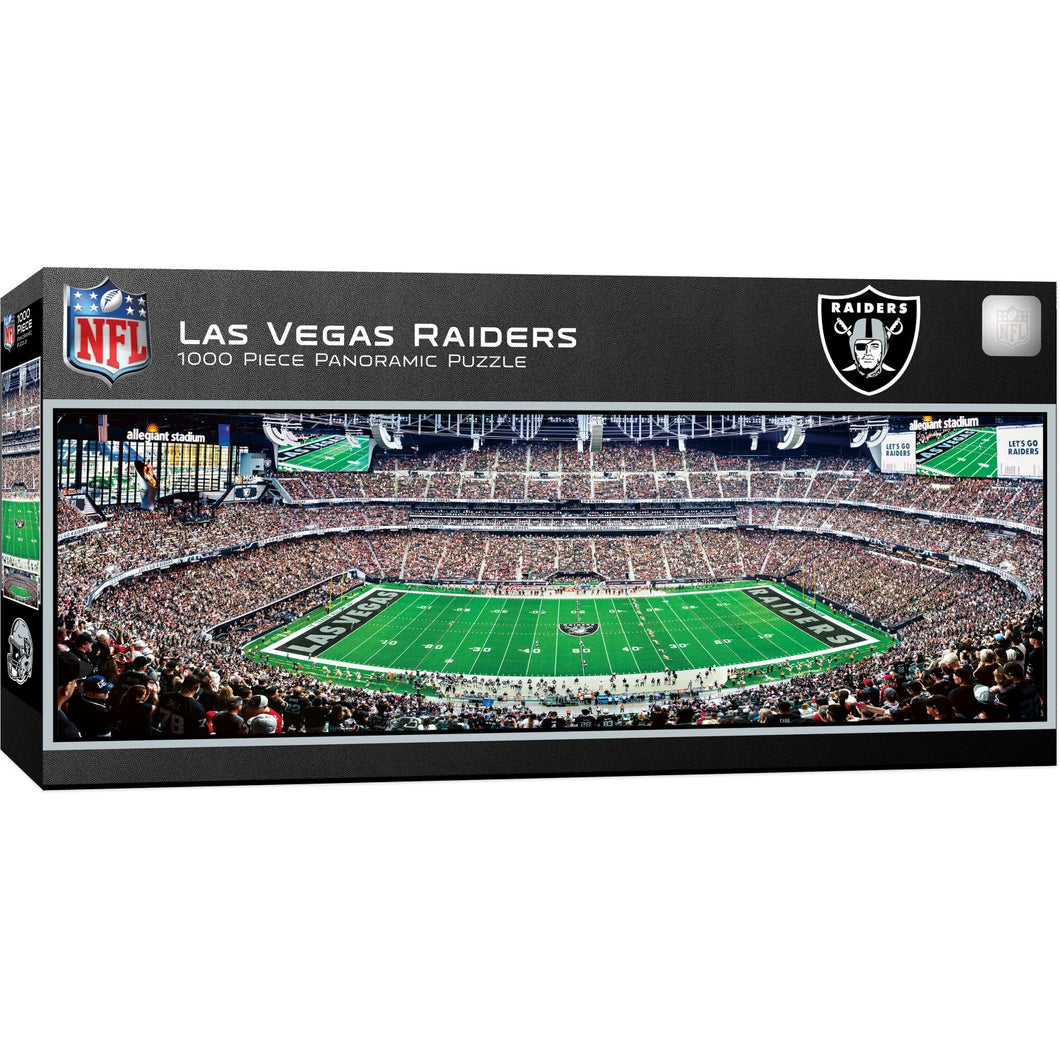 Las Vegas Raiders 50 Yard Line Panoramic Puzzle