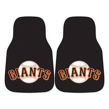 San Francisco Giants 2-piece Carpet Car Mats - 18"x27"