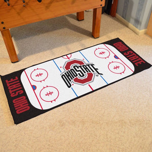 Ohio State Buckeyes Hockey Rink Runner - 30"x72"