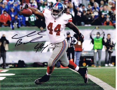 Football memorabilia Ahmad Bradshaw Giants signed 8x10 photo from Sports Fanz