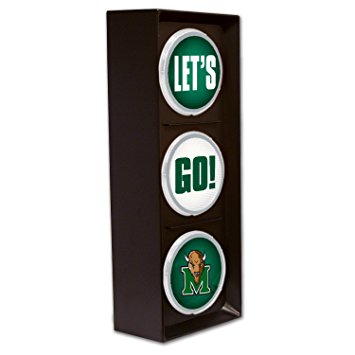 marshall football, marshall basketball, marshall lets go lights
