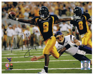 Pat McAfee Signed Autograph West Virginia Mountaineers NCAA Jersey