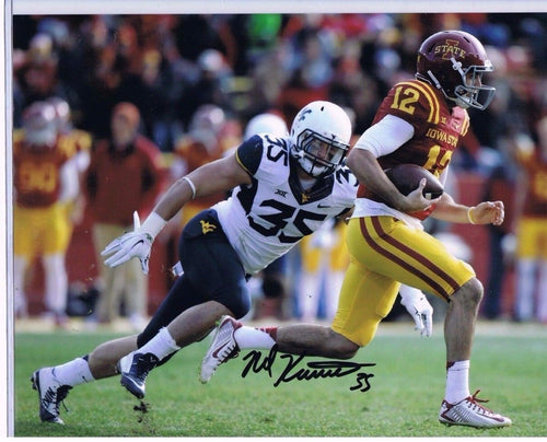 Nick Kwiatkoski West Virginia Mountaineers Signed 8x10 Photo