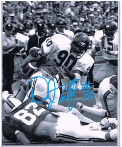 wvu football, darryl talley autograph