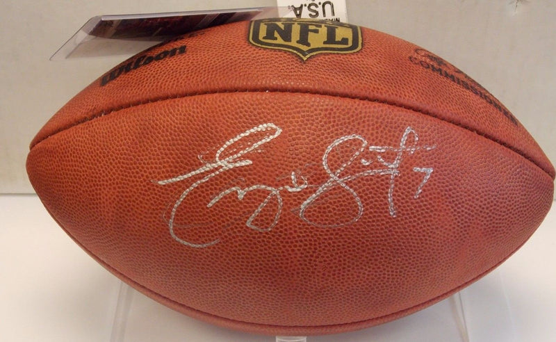 Geno Smith Autographed Football