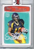 wvu football, steve slaton, steve slaton autograph