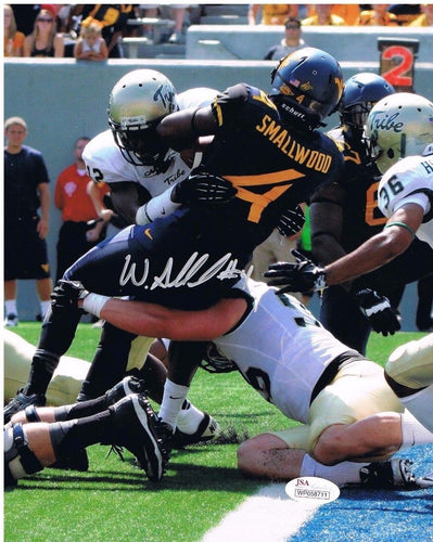 Wendell Smallwood West Virginia Mountaineers Signed 8x10 Photos JSA