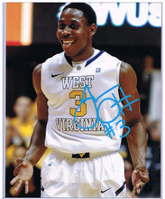 wvu basketball, juwan staten autograph