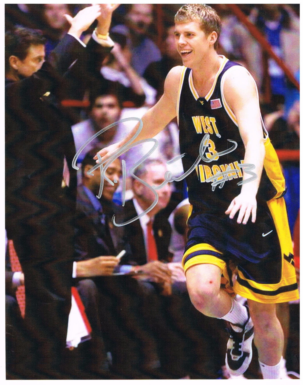 Pat Beilein West Virginia Mountaineers Basketball Signed 8x10 Photo