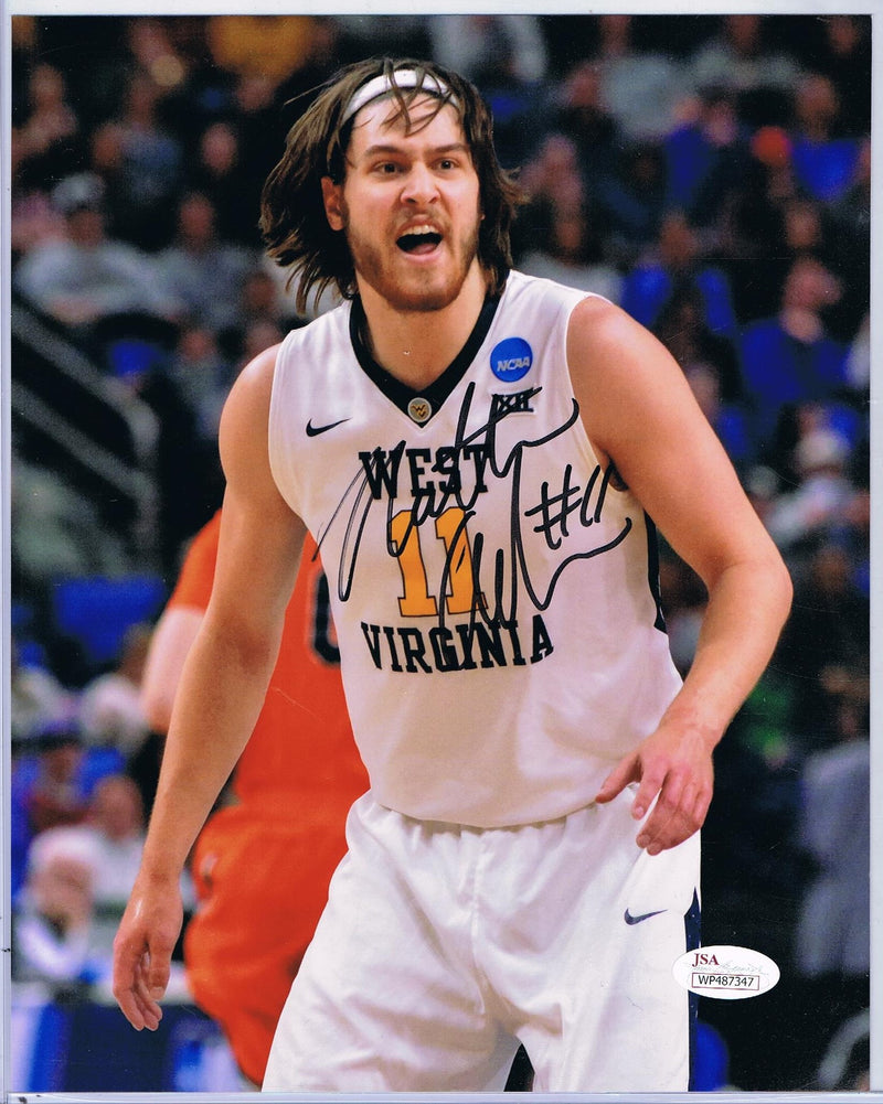 Devin Williams West Virginia Mountaineers Signed 8X10 #2 JSA