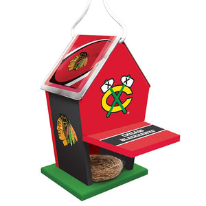 Chicago Blackhawks Birdhouse