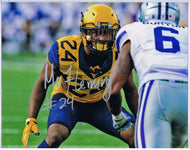 Maurice Fleming West Virginia Football Signed 8x10 Photo