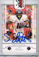 Steve Slaton WVU 2008 Prestige Signed Football Card