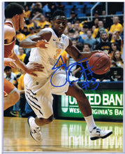 wvu basketball, juwan staten autograph