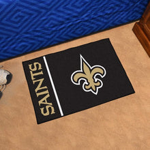 New Orleans Saints Wordmark Starter Rug - 19"x30"