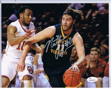 wvu basketball, press virginia nathan adrian autograph