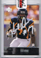 wvu football, noel devine, noel devine autograph