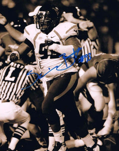 Scooter Berry West Virginia Mountaineers Signed 8x10 Photo