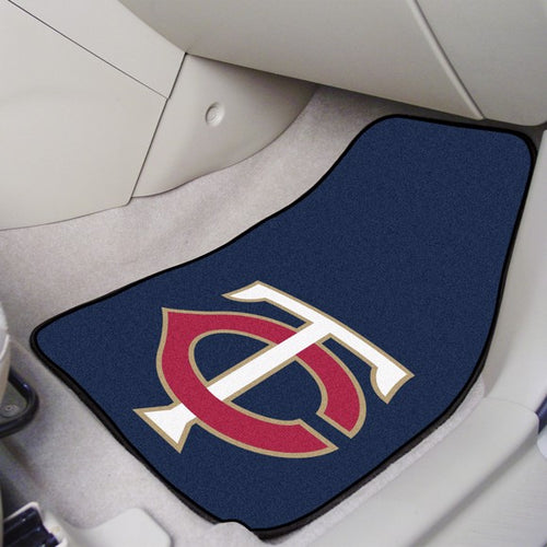 Minnesota Twins 2-piece Carpet Car Mats - 18