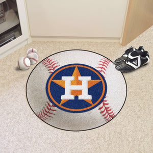 Houston Astros Logo Baseball Mat - 27"