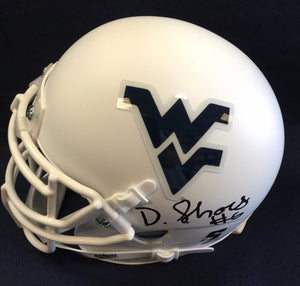 wvu football, daikiel shorts autograph