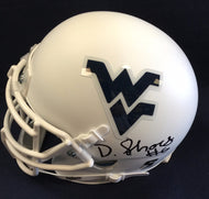 wvu football, daikiel shorts autograph