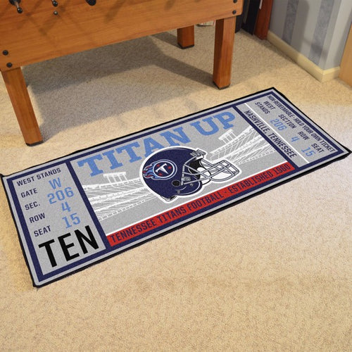 Tennessee Titans Football Ticket Runner