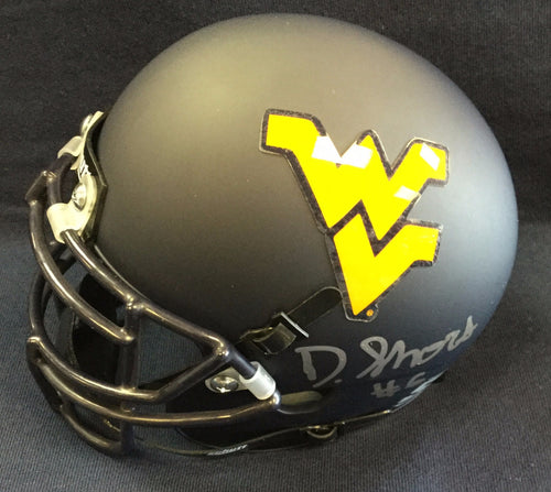 wvu football, daikiel shorts autograph