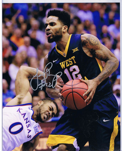 Tarik Phillip West Virginia Mountaineers Signed 8x10 Photo