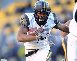 Shawne Alston West Virginia Mountaineers Signed 8x10 Photo