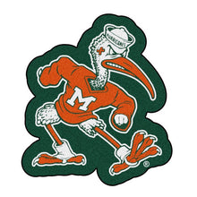 Miami Hurricanes Sebastian Mascot Rug