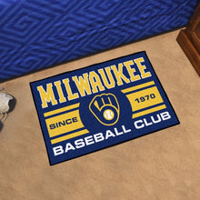 Milwaukee Brewers Baseball Club Starter Mat